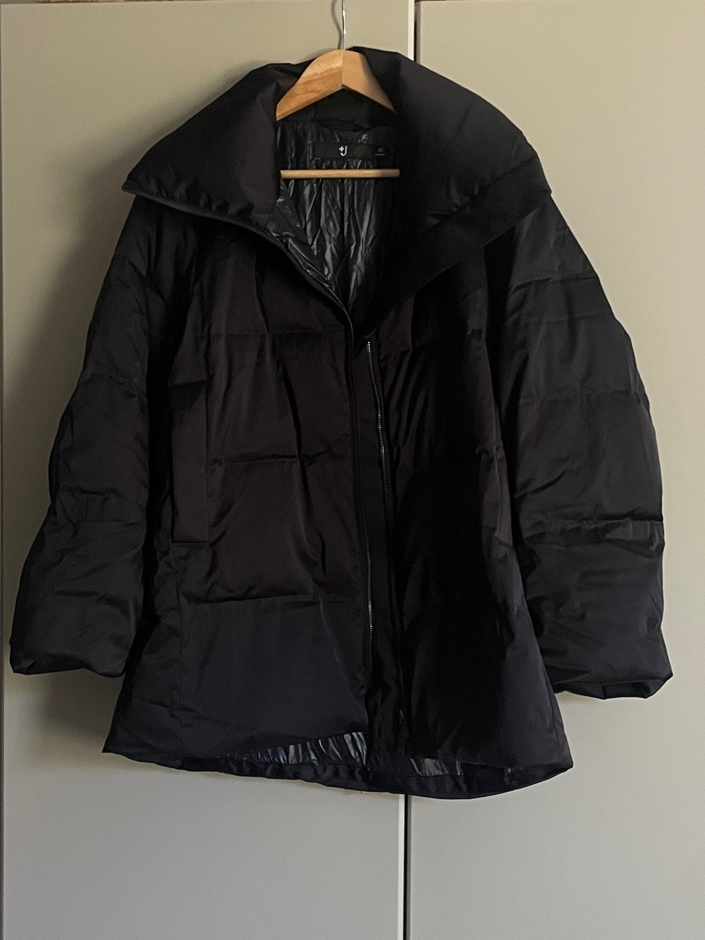 Uniqlo +J Jil Sander Down Oversized Coat Black XS